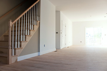 Image showing New Home Interior Stairs