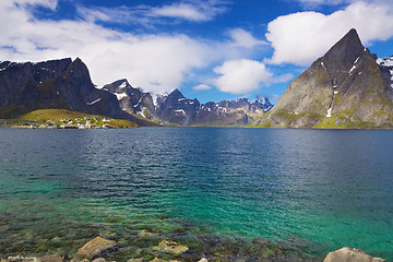 Image showing Norwegian fjord