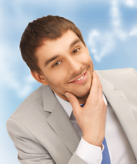 Image showing happy businessman