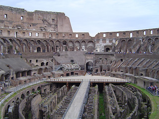 Image showing Inside the Colosseum - Rome