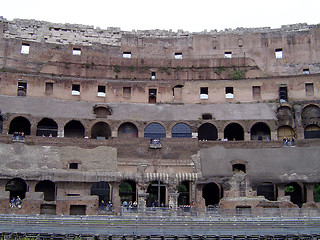 Image showing Inside the Colosseum - Rome