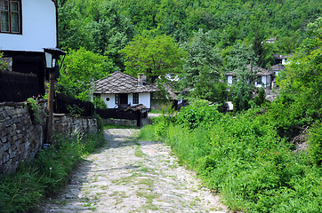 Image showing Deserted Street in Bozhentsi Village