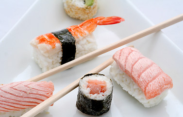 Image showing Sushi