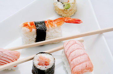 Image showing Sushi