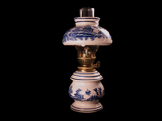 Image showing Vintage Mini Oil Lamp