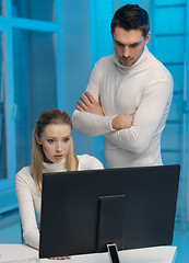 Image showing man and woman in laboratory