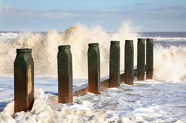 Image showing breakwater