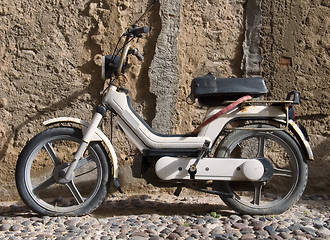 Image showing old moped