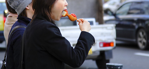 Image showing Street snack