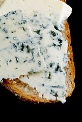 Image showing Blue cheese sandwich