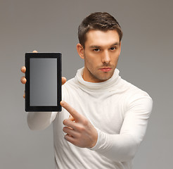 Image showing man with tablet pc