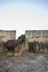 Image showing cannon at fortaleza