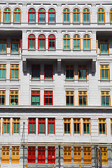 Image showing colorful windows singapore