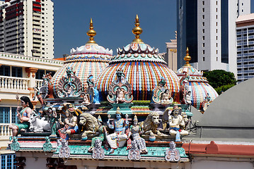 Image showing sri mariamman temple singapore