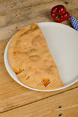 Image showing Traditional calzone