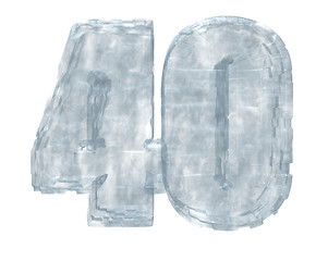 Image showing frozen forty