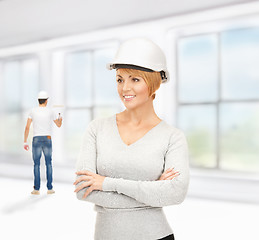 Image showing contractor and builder