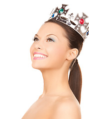 Image showing woman with the crown