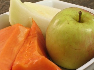 Image showing Fruits on plate - 1