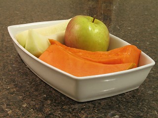 Image showing Fruits on plate - 3