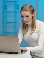 Image showing woman in laboratory