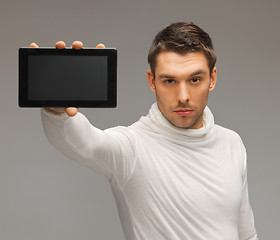 Image showing man with tablet pc