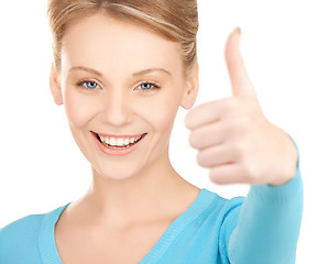 Image showing thumbs up