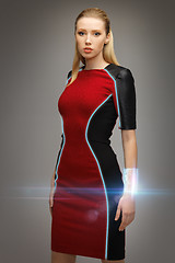 Image showing beautiful futuristic woman