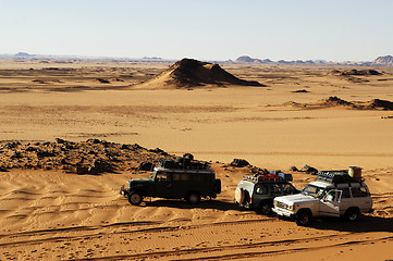 Image showing Gilf Kebir Crater Field