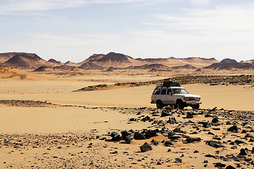 Image showing Gilf Kebir Crater Field