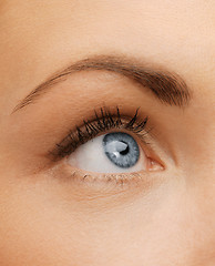 Image showing woman's eye