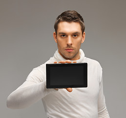 Image showing man with tablet pc