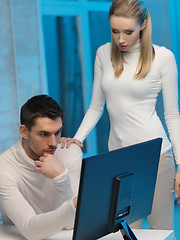 Image showing man and woman in laboratory