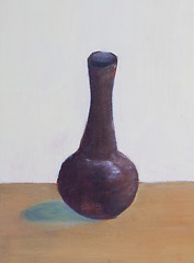 Image showing Painting of a piece of pottery