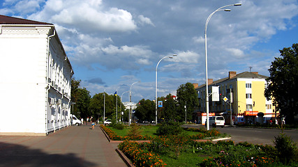 Image showing Streets of Prilyki town in Ukraine