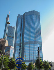 Image showing European Central Bank in Frankfurt