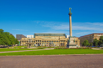 Image showing Schlossplatz (Castle square) Stuttgart