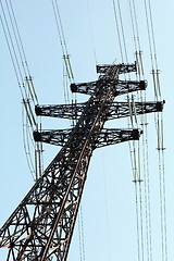 Image showing electricity pylon  