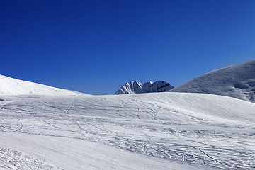 Image showing Ski slope