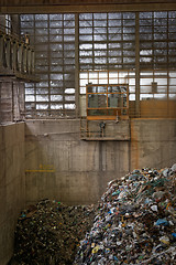 Image showing Waste processing plant interior