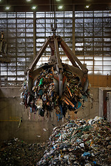 Image showing Waste processing plant interior