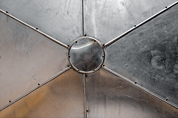 Image showing Industrial steel background