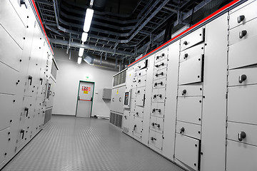 Image showing Control room of a power plant