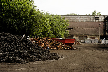 Image showing Part of a junkyard with garbage