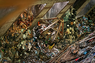 Image showing Waste processing plant interior