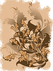 Image showing Floral background