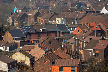 Image showing Small european town