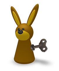 Image showing wind up bunny