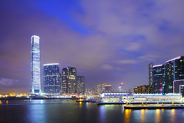 Image showing Kowloon downtown in Hong Kong