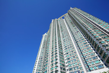 Image showing Apartment building in Hong Kong